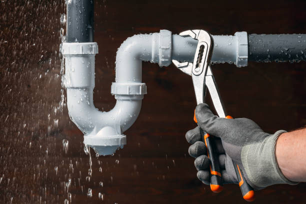 Professional Drain Cleaning technician working in Wrightstown, NJ